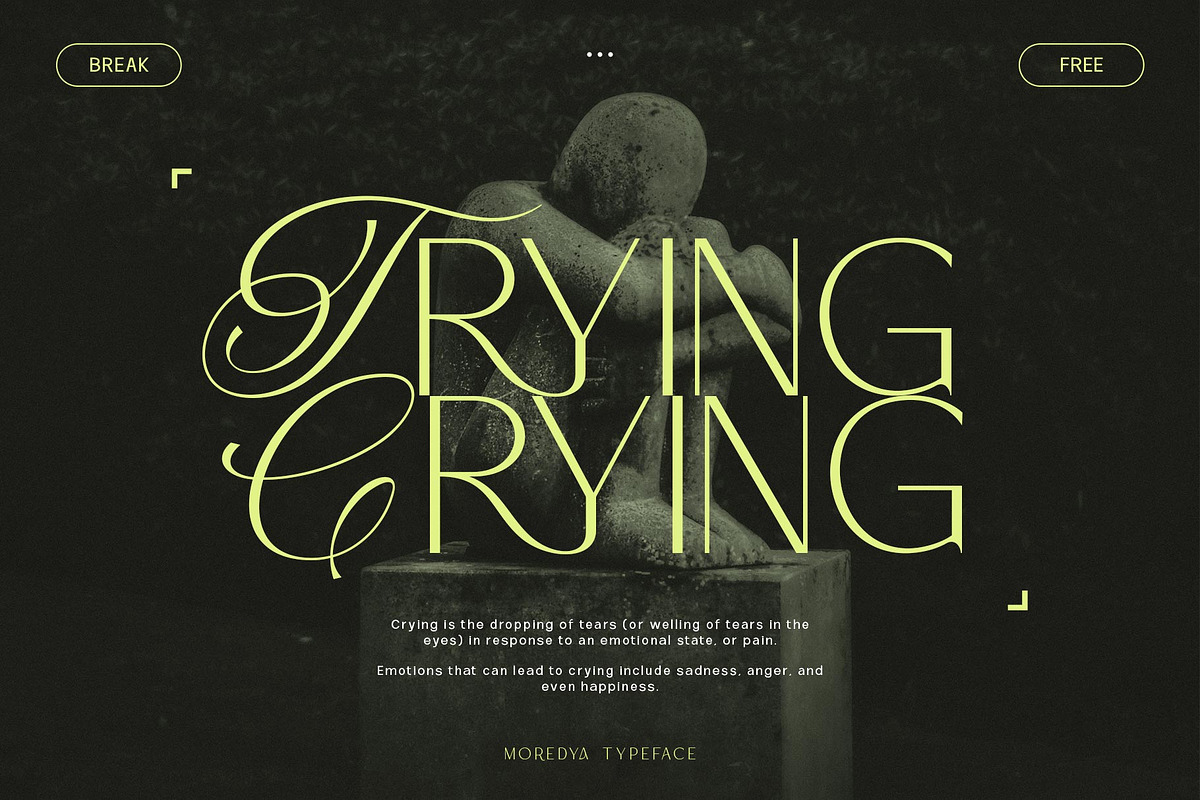 Moredya Typeface, a Sans Serif Font by alit design (Photo 8 of 15)