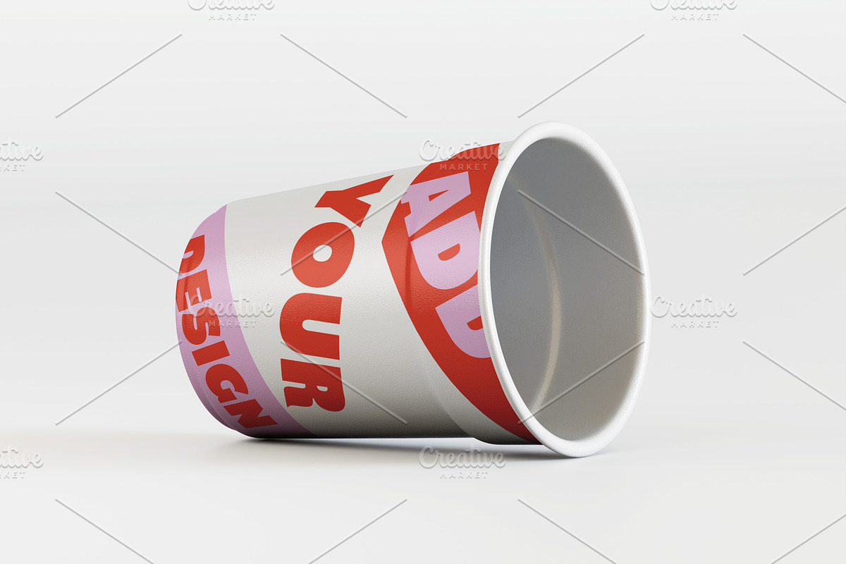 Cup plastic mockup bundles V1, a Packaging Mockup by Ambo Ampeng (Photo 7 of 19)