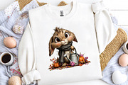 Whimsical Woodland Harvest Animal, a Seasonal Illustration by CreationArt (Thumbnail 2 of 5)