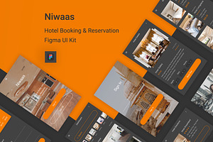 Hotel Booking & Reservation Figma UI