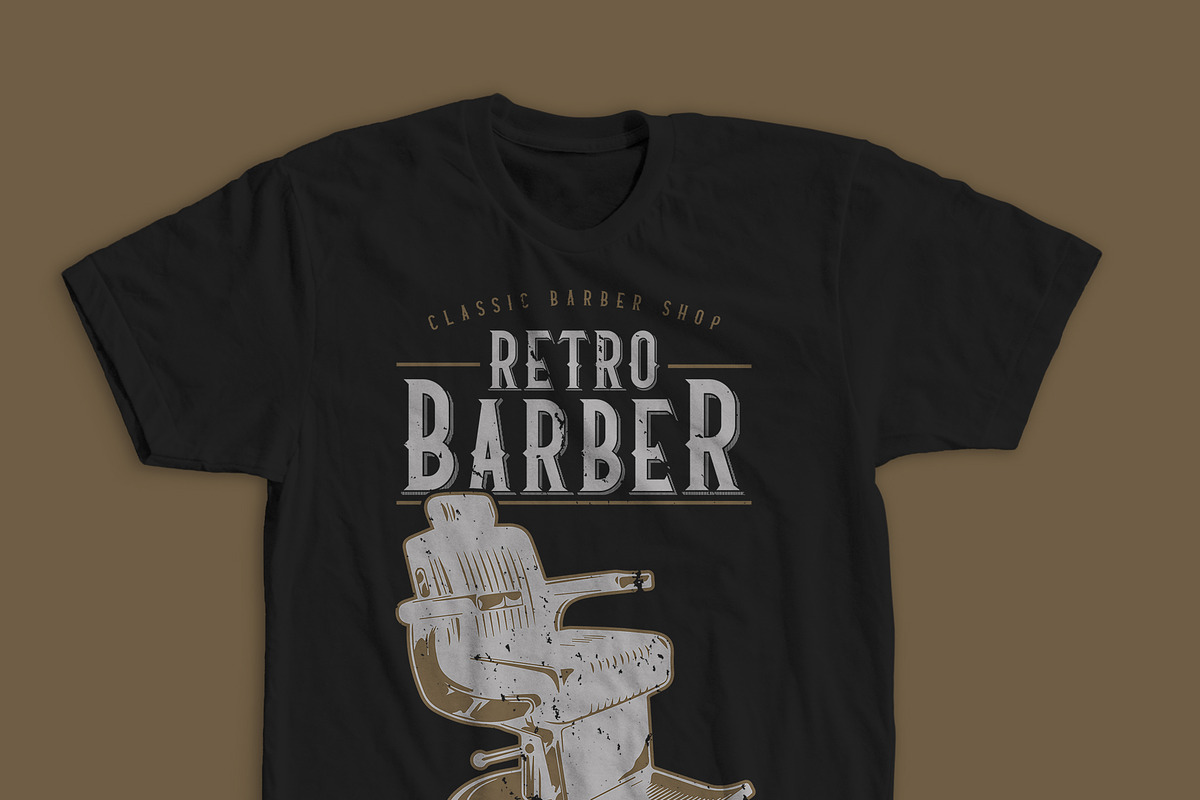 100 Retro Vintage T-Shirt Designs 2, an Illustration by CJR Designs (Photo 10 of 34)