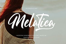 Melatica Modern Handwritten Font