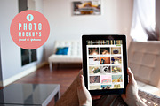8 photo mockups- 5x iPad + 3x iPhone, an iPhone Mockup by show it better (Thumbnail 1 of 5)