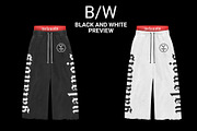 Baggy sweatpants mockup, a Mockup by yalanois (Thumbnail 2 of 5)