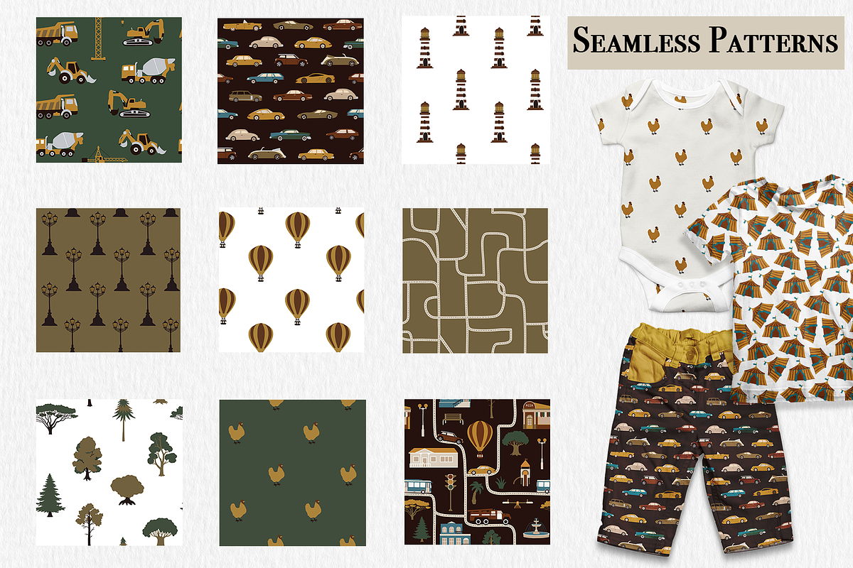 MAP CREATOR - City & Village, an Object Illustration by ApetekMarket (Photo 12 of 13)