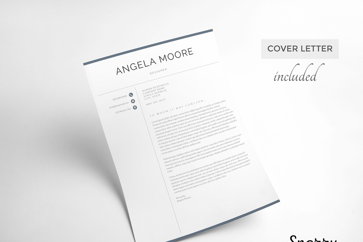 Creative Resume, a Resume Template by Comely Design Studio (Photo 3 of 4)