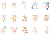 New Year Animal Clipart, an Illustration by Designworld (Thumbnail 2 of 4)