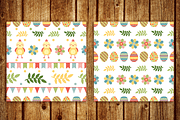 Happy easter elements and patterns, a Graphic by martynmarin (Thumbnail 3 of 5)