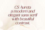 CS Aureta – Elegant Sans Serif, a Sans Serif Font by Craft Supply Co. (Thumbnail 2 of 8)