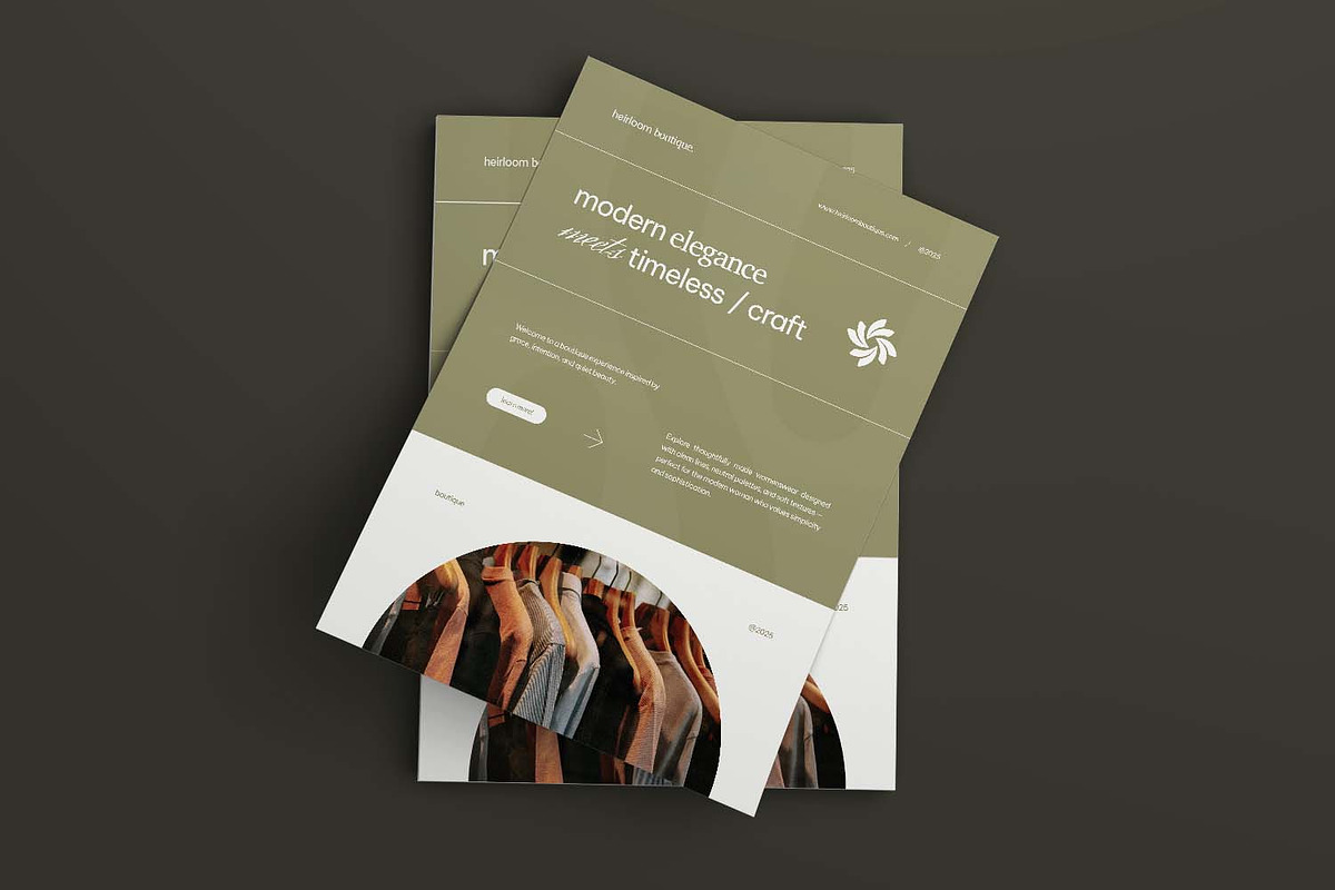 Modern Elegance Craft - Flyer, a Flyer Template by VUNIRA (Photo 3 of 3)