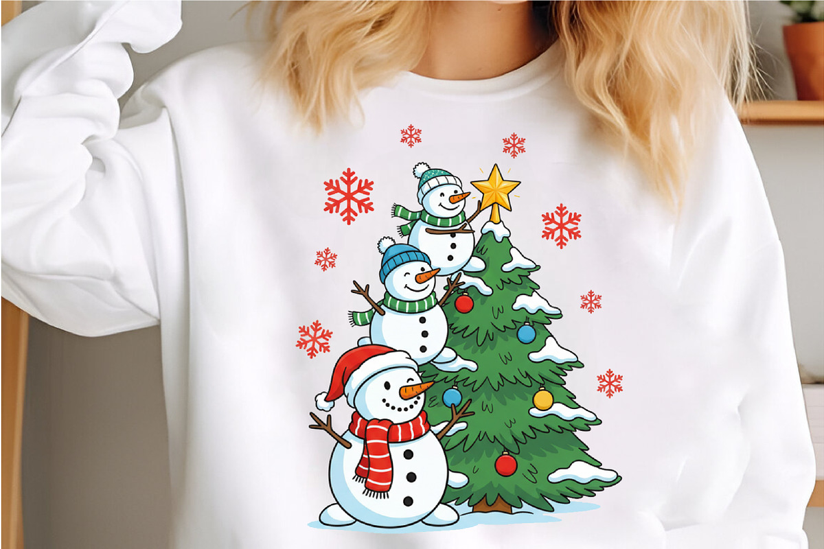 Cute Christmas Snowman Png, an Illustration by Libby Wishes (Photo 2 of 6)