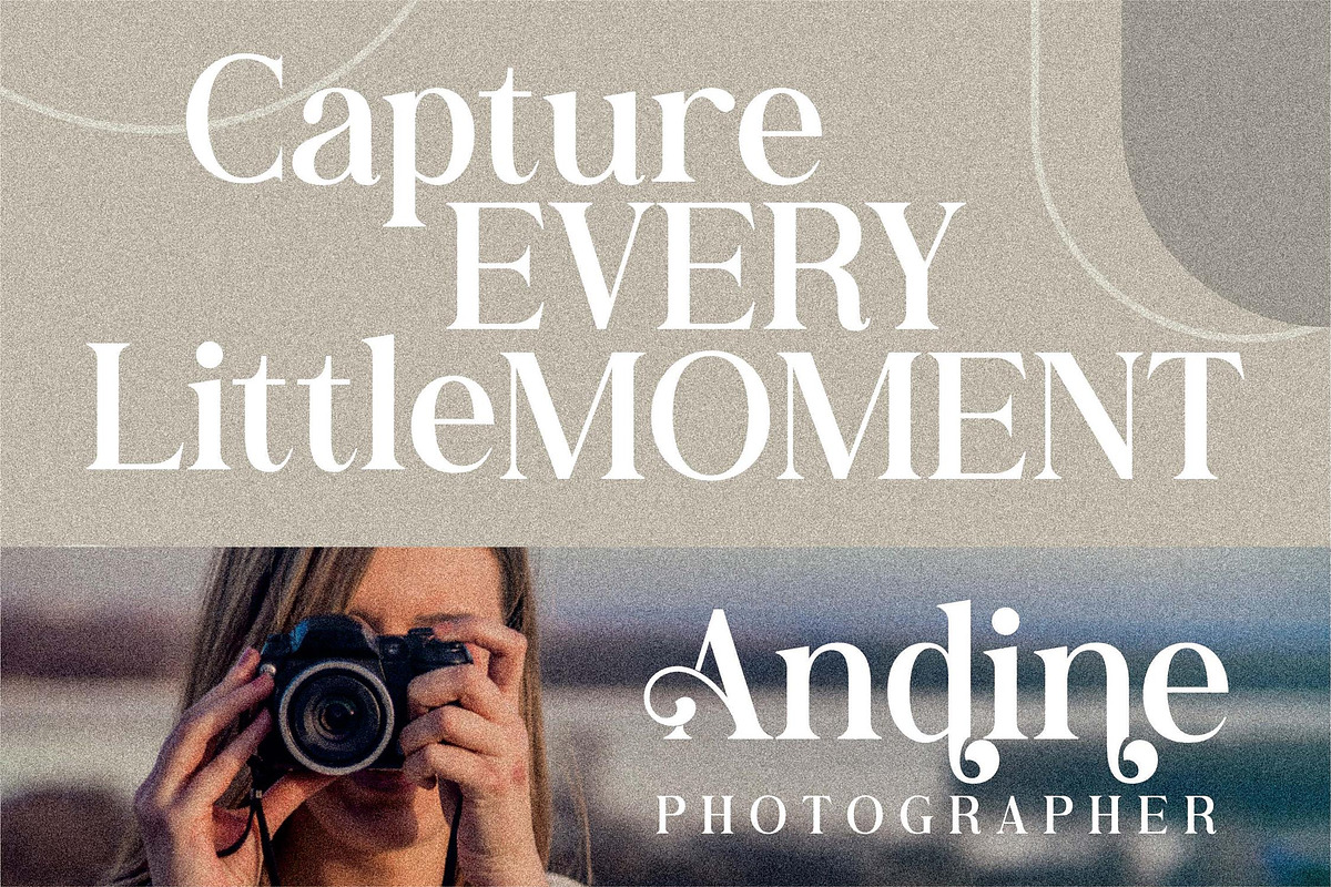 Andine Serif LS, a Script Font by GranzCreative (Photo 15 of 19)