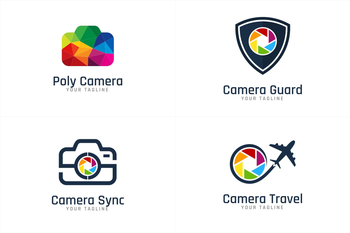 10 Camera Logo Bundle #5, a Branding & Logo Template by PutraCetol Studio