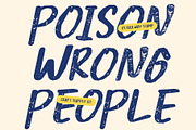 CS Railway Stamp, a Handwritten Font by Craft Supply Co. (Thumbnail 6 of 8)