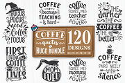 Huge Coffee SVG Bundle, a Food Illustration by HQDigitalArt (Thumbnail 15 of 15)