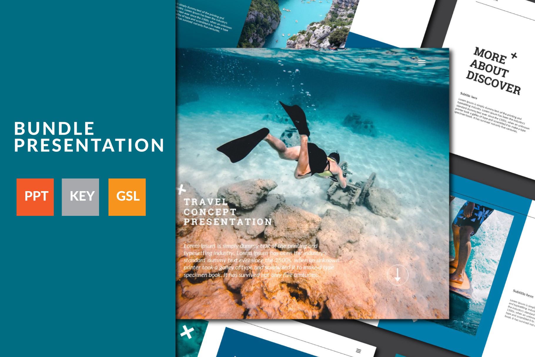 Discover Presentation Template, a Presentation Template by Yo Slide