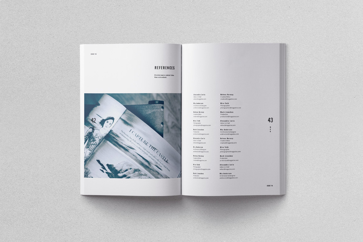 Cult Magazine, a Magazine Template by Moscovita Studio (Photo 12 of 14)