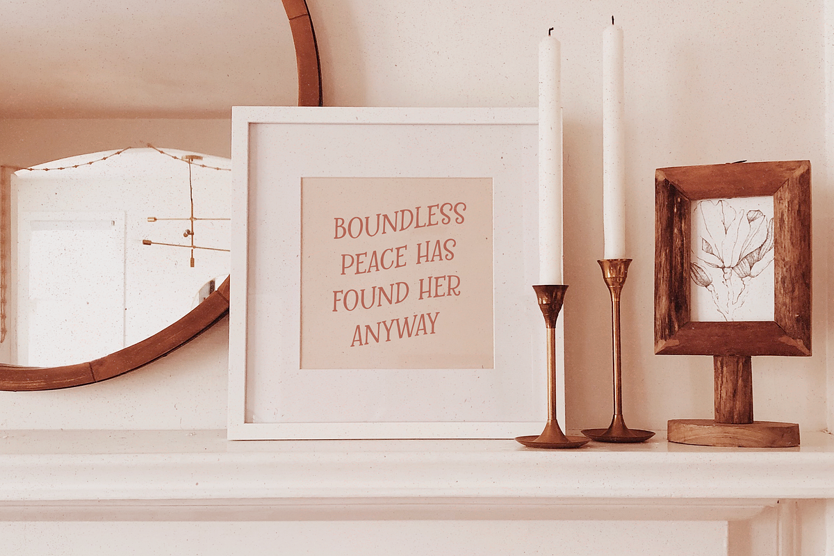 Kingsbury, a darling serif caps font, a Serif Font by Rachel White Art (Photo 6 of 12)