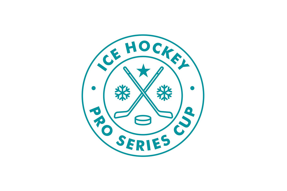 Ice Hockey Sport Emblem Badge Logo, a Branding & Logo Template by Buqancreative (Photo 1 of 3)