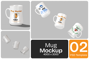 Mug Mockup, a Cups & Container Mockup by Permadi Creative
