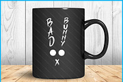Bunny Bad Rabbit Happy Easter Eggs, a Graphic by Creativeusart (Thumbnail 3 of 4)