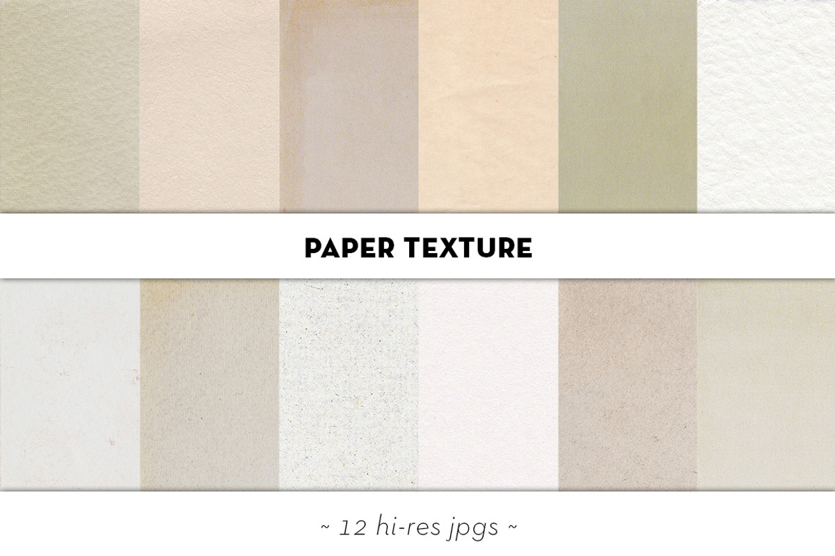 12 Delicate Paper Textures preview 5