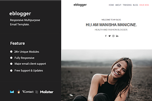 Eblogger - Email Template