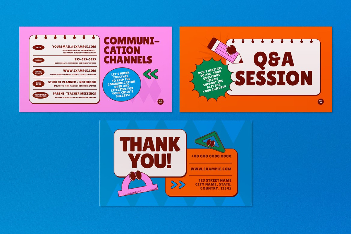 PTA Event PPT, a Presentation Template by graphicook (Photo 4 of 4)