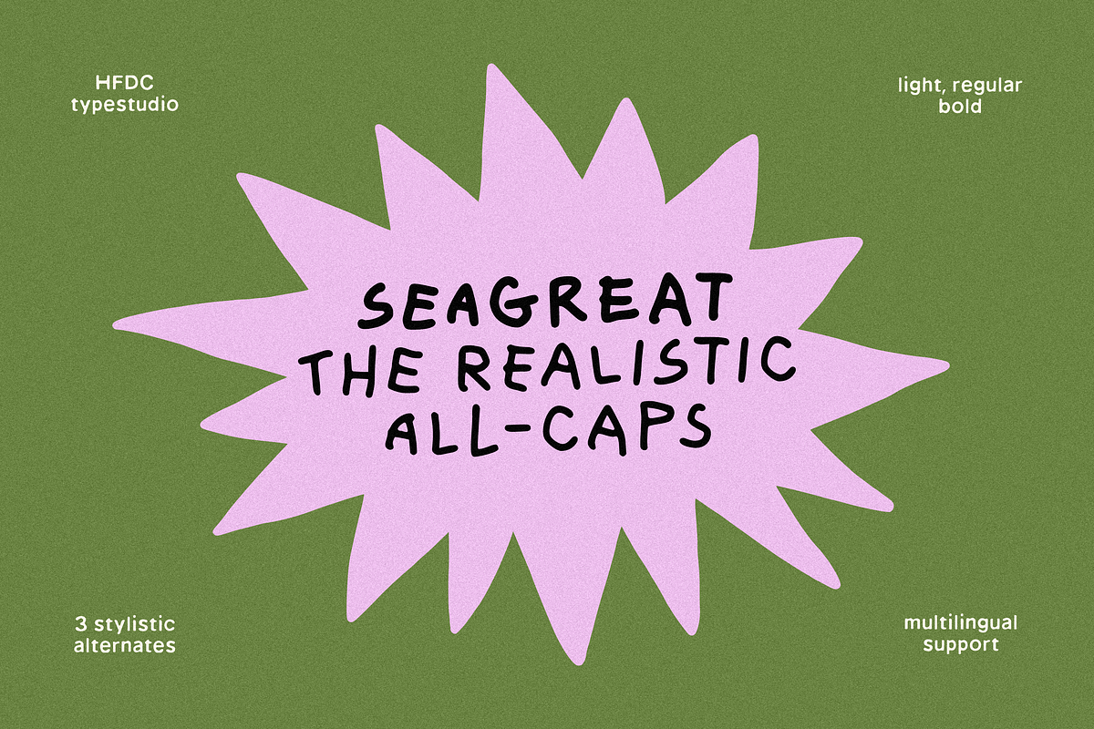 Sea Great Handwriting, a Handwritten Font by 24Design Studios (Photo 1 of 11)