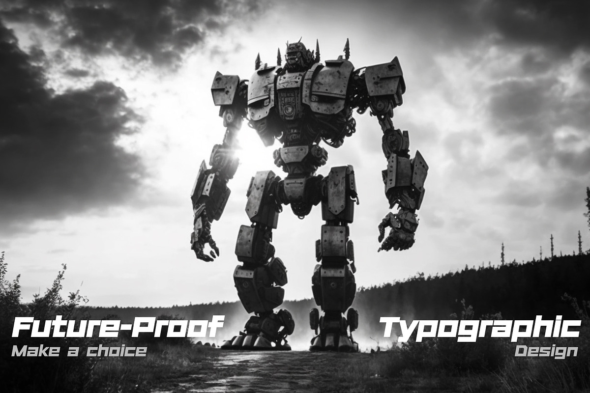 CyberCore Geometric Font, a Sans Serif Font by artyway (Photo 6 of 6)