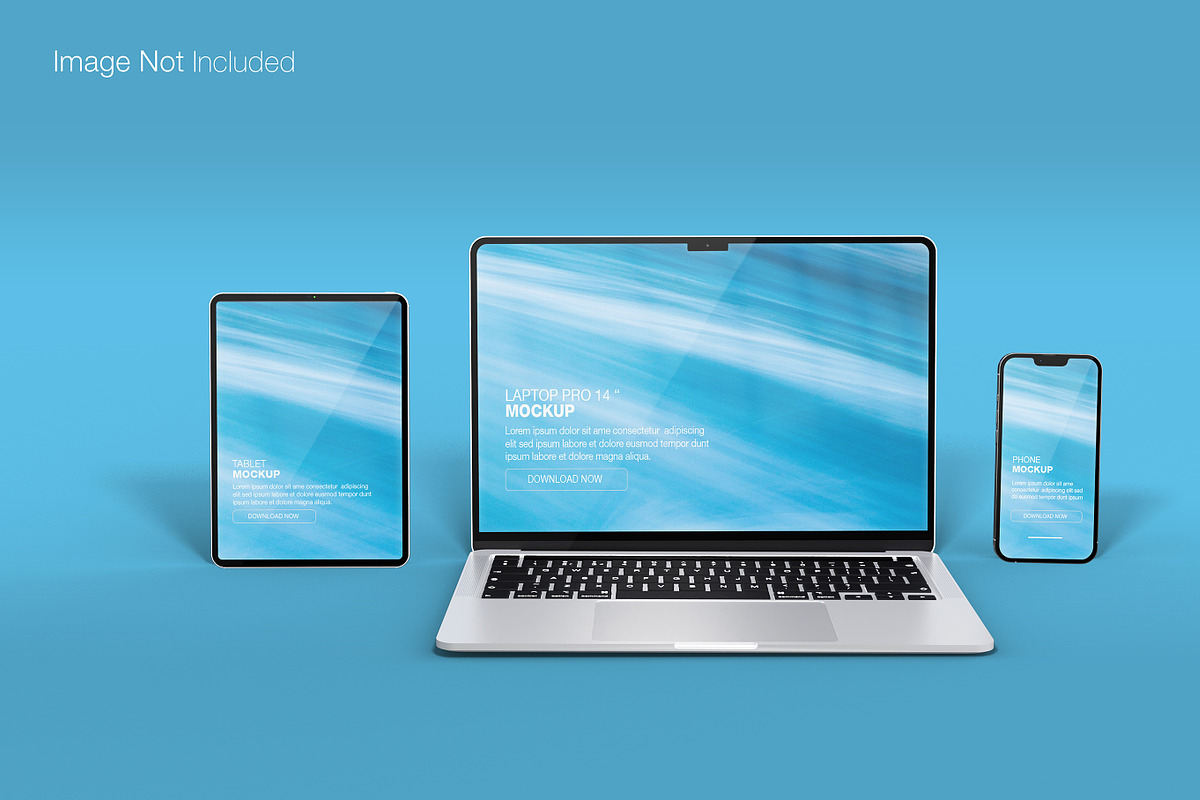 Realistic macbook pro 14 inch mockup, a Mac Mockup by Raihan Rahman (Photo 14 of 21)