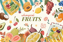 Whimsical Fruits kit by  in Graphics