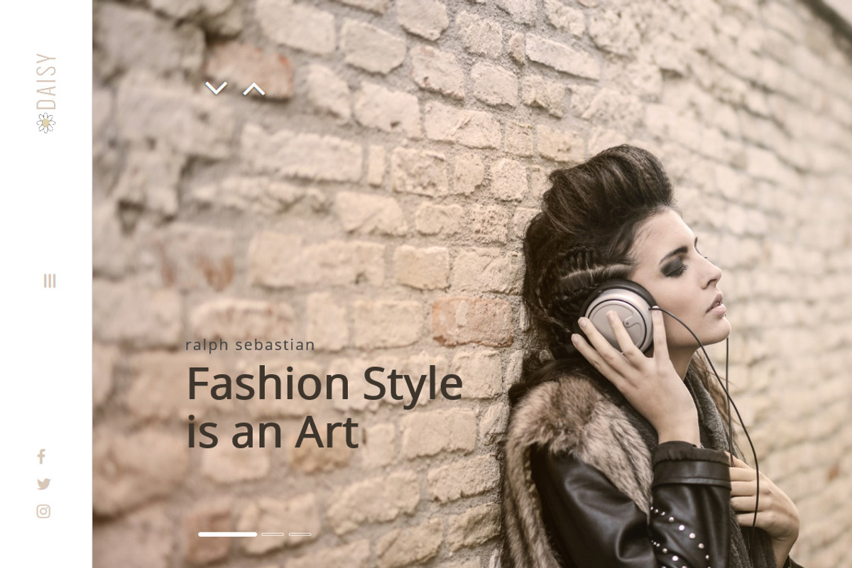 Daisy - Creative Shop Template, a Websites & App Template by inSTUDIO43 (Photo 4 of 6)