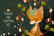 Whimsical Forest, an Animal Illustration by Anna Babich (Thumbnail 5 of 5)