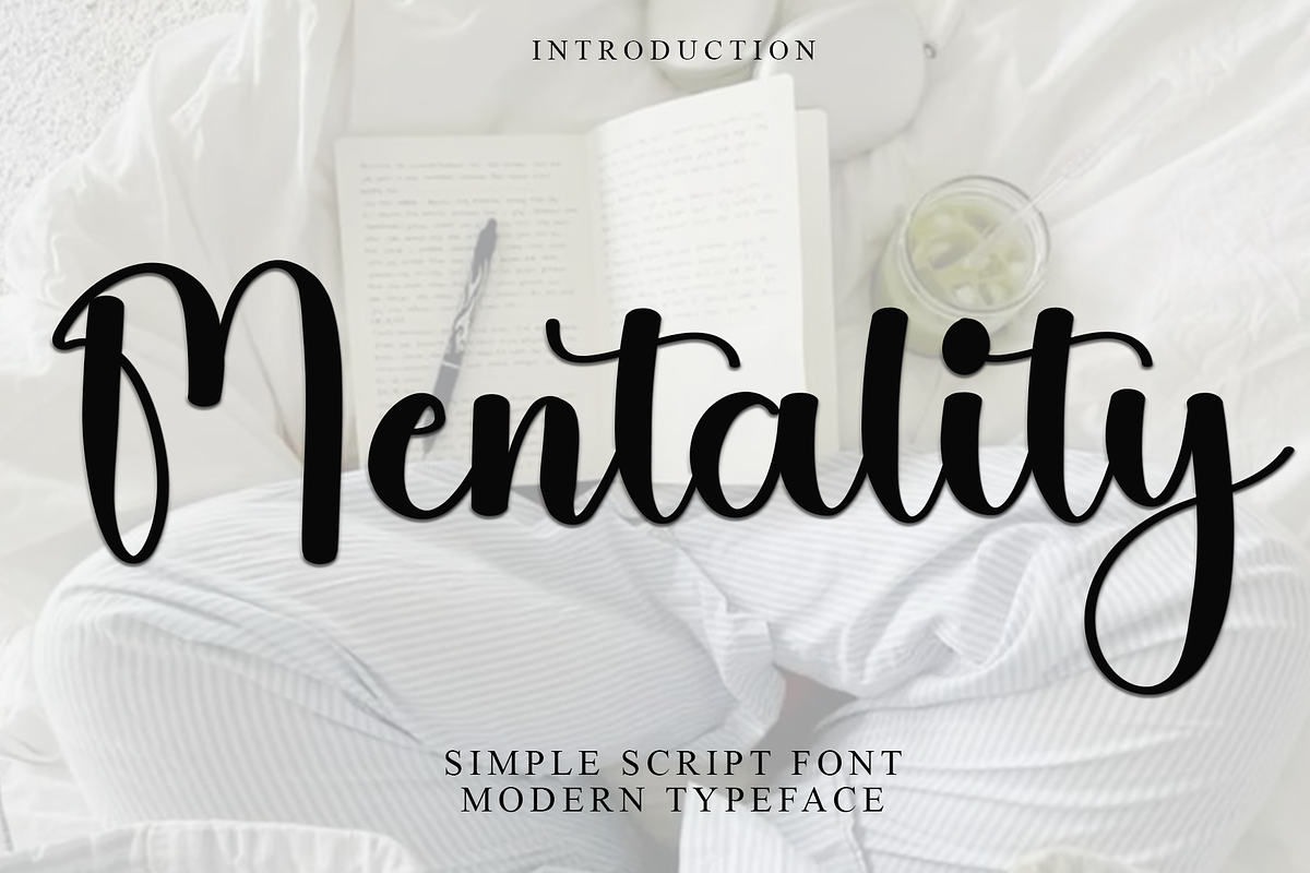 Mentality, a Handwritten Font by FreshTypeINK (Photo 1 of 9)