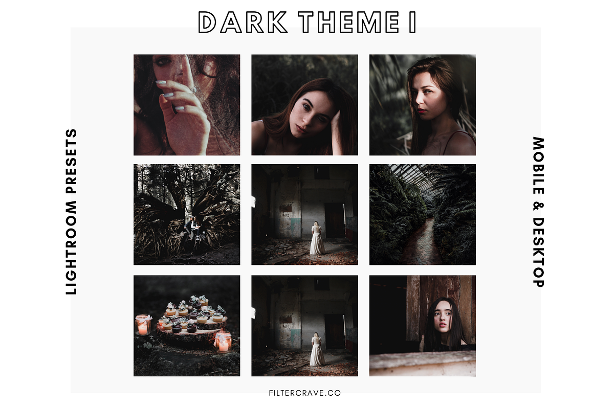 Dark Mobile Lightroom Presets I, an Action Add-On by Filtercrave (Photo 2 of 10)