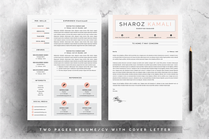 Minimalist Resume 4 Pages Pack