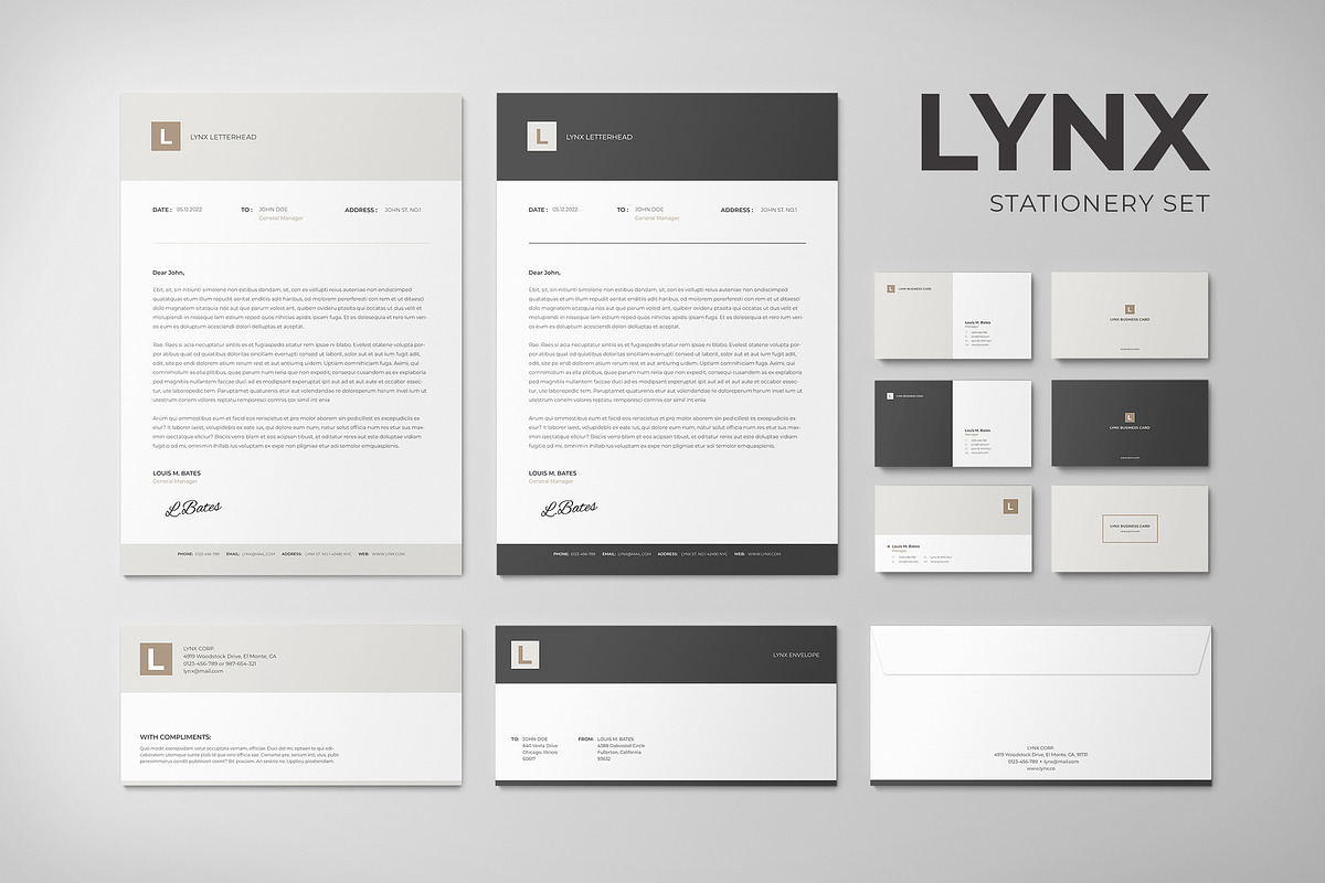 Lynx Complete Pack, a Brochure Template by SlideStation (Photo 8 of 12)