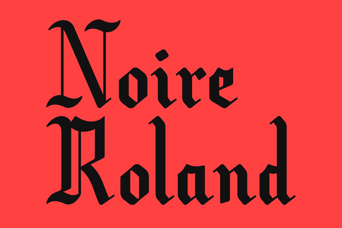 CS Hartley – Blackletter Font, a Blackletter Font by Craft Supply Co. (Photo 2 of 8)