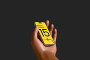 High Quality iPhone 15 Pro Mockup, an iPhone Mockup by safrizalstudio (Thumbnail 4 of 5)