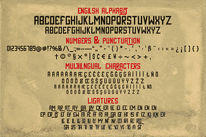 Competition Font