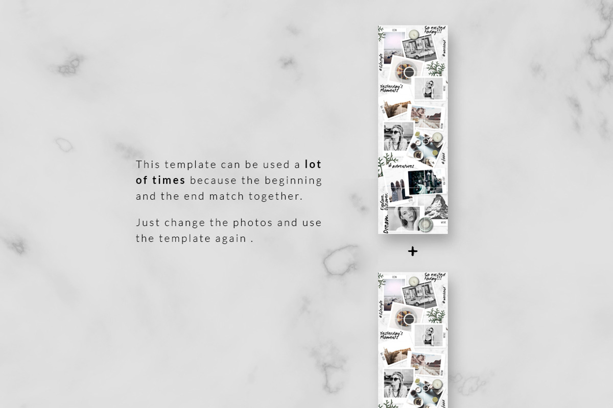 Instagram PUZZLE template-InstantPic, a Social Media Template by CreativeFolks (Photo 5 of 5)