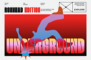 Roxhead - Condensed Font, a Sans Serif Font by limitype (Thumbnail 5 of 13)