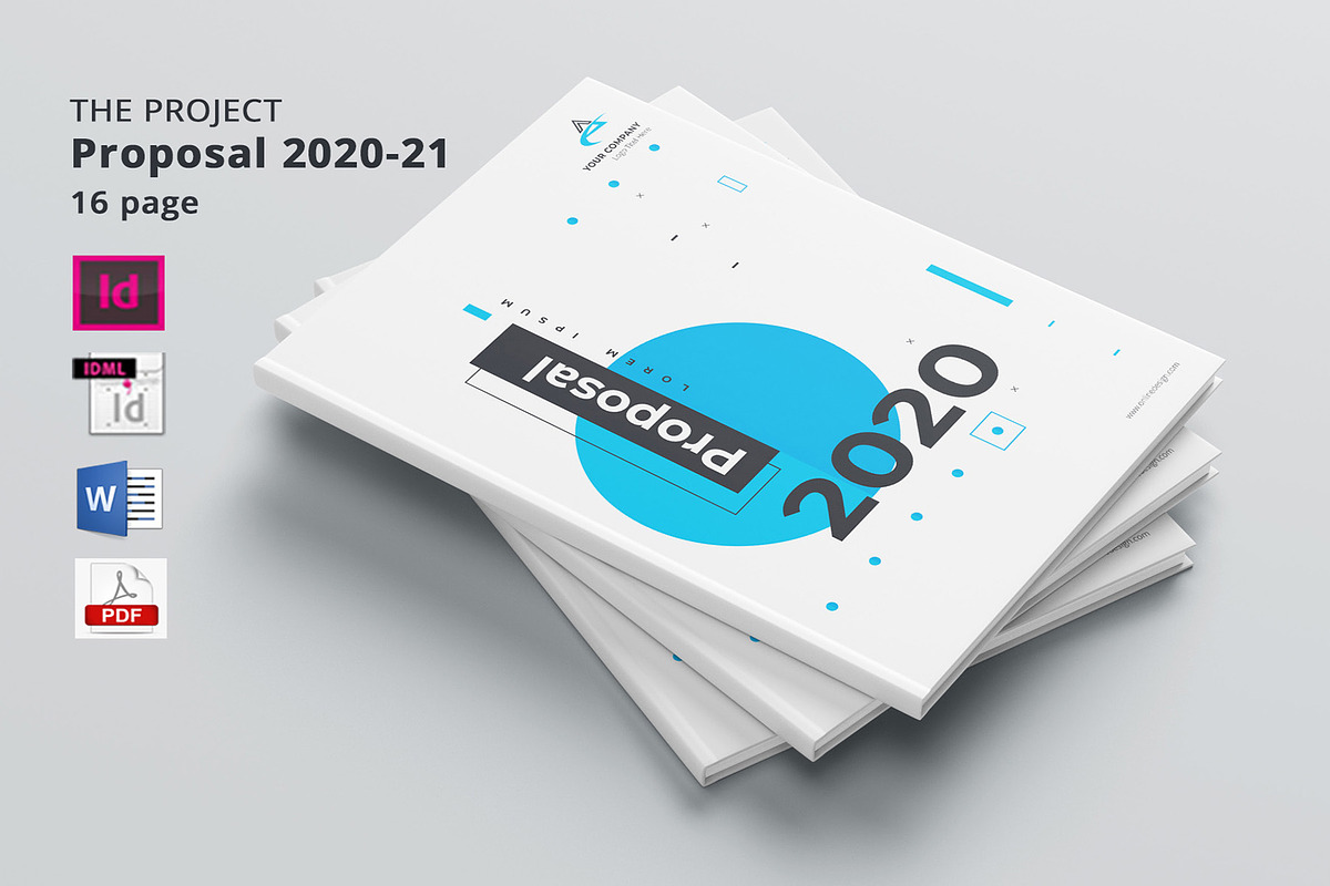Proposal 16 page's, a Brochure Template by obayes (Photo 1 of 11)