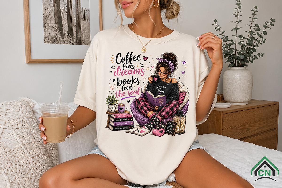 Coffee Dreams PNG, a Seasonal Illustration by Craft Nest (Photo 5 of 6)