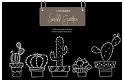 Small Garden & Coffee Shop, a Decorative Illustration by MooBeer (Thumbnail 6 of 6)