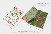 Forest Floral Clipart with Raspberry, an Illustration by WatercolorWind (Thumbnail 5 of 14)