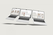 Minimalist Laptop Screen Mockup, a Mockup by My Code Std (Thumbnail 2 of 6)