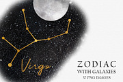 Galaxy with zodiac signs, an Object Graphic by Chus Moreno Studio (Thumbnail 2 of 6)