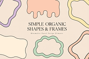 Irregular Organic Shapes & Frames, an Object Illustration by MarisoArt (Thumbnail 1 of 8)